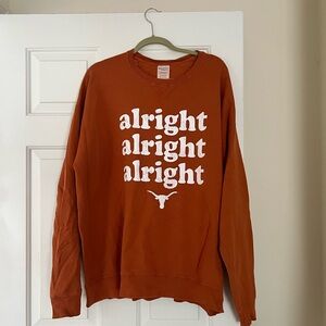 UT hook em horns Alright Sweatshirt